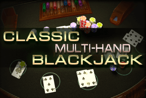 Classic Multi-Hand Blackjack (Black)